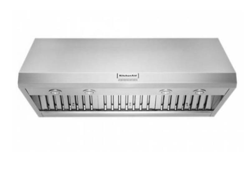 48" KitchenAid Canopy Wall Mounted Range Hood in Stainless Steel - KVWC908KSS