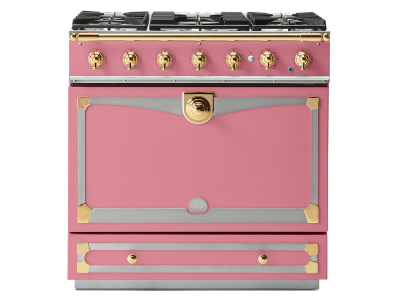 36" La Cornue CornuFe 90 Suzanne Kasler Couleur Freestanding Dual Fuel Range - C9TF