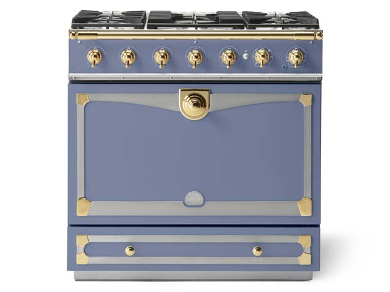 36" La Cornue CornuFe 90 Series Freestanding Dual Fuel Range - C9LF