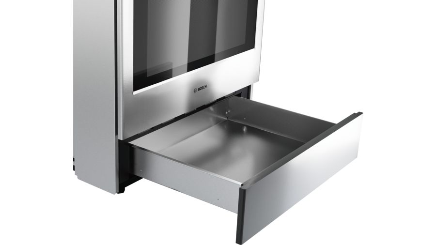 30" Bosch 4.6 Cu. Ft. 800 Series Dual Fuel Slide-in Range Stainless Steel - HDI8056C