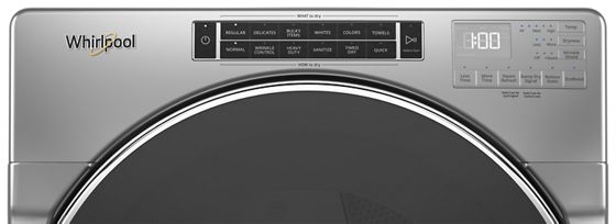 27" Whirlpool 7.4 cu. ft. Front Load Gas Dryer with Steam Cycles - WGD8620HC