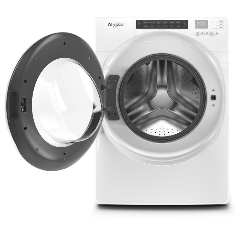 27" Whirlpool 5.0 Cu. Ft I.E.C. Closet Depth Front Load Washer - WFW560CHW