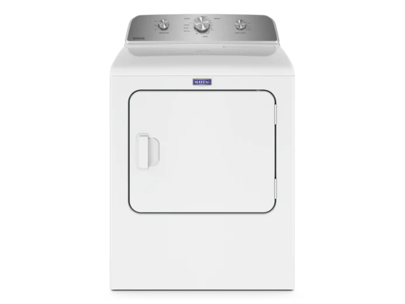 29" Maytag 7.0 Cu. Ft. Top Load Electric Wrinkle Prevent Dryer - YMED4500MW