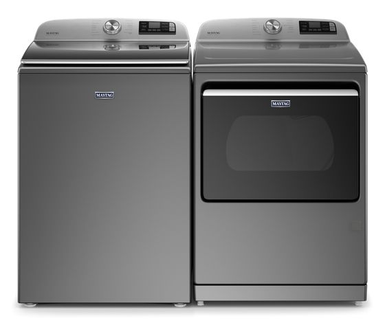 27" Maytag 7.4 Cu. Ft. Smart Top Load Gas Dryer With Extra Power Button - MGD7230HC