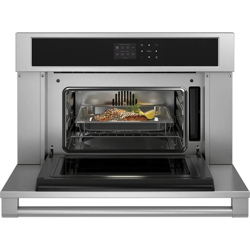 30" Monogram 1.3 Cu. Ft. Steam Oven in Stainless Steel - ZMB9032SNSS