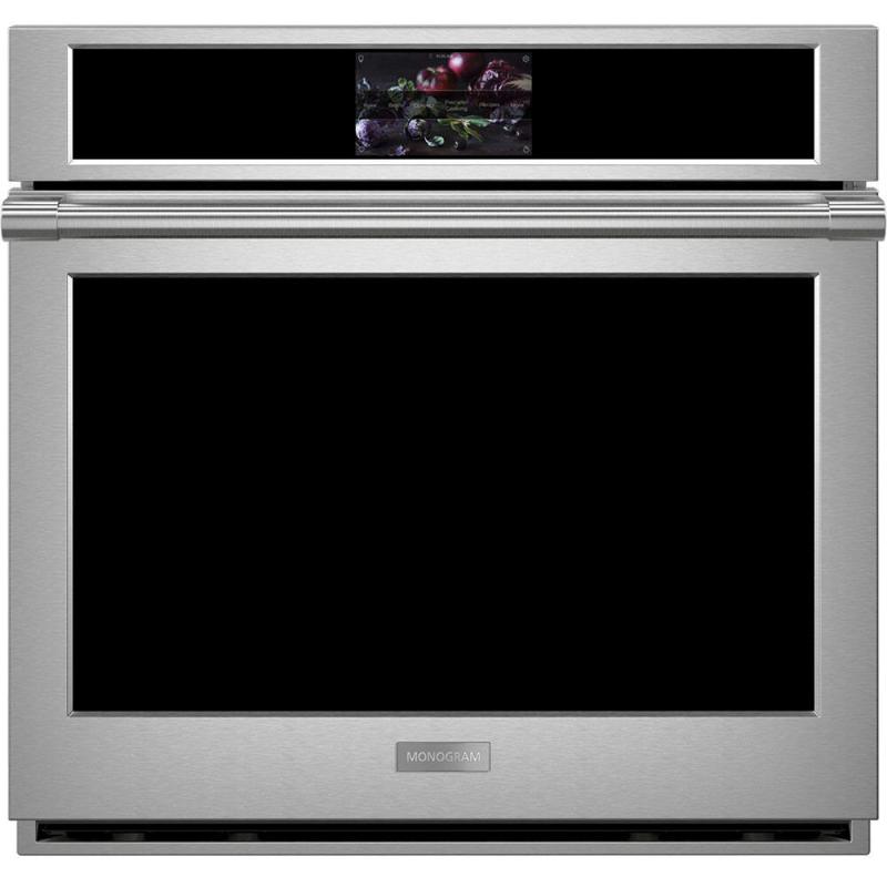 30" Monogram 5.0 Cu. Ft. Electric Convection Single Wall Oven - ZTSX1DPSNSS