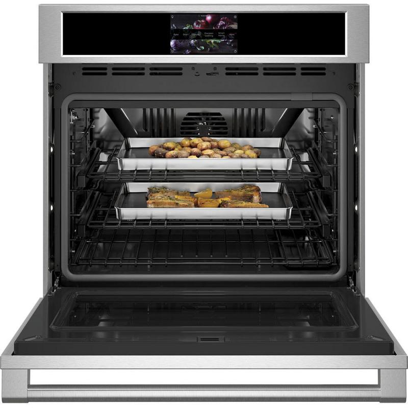 30" Monogram 5.0 Cu. Ft. Electric Convection Single Wall Oven - ZTSX1DPSNSS