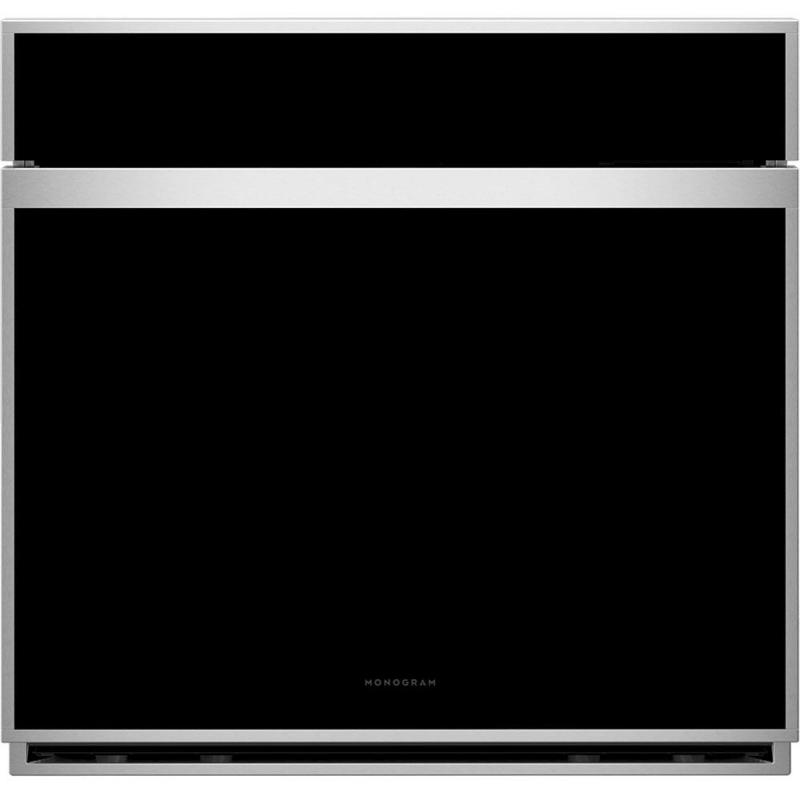 30" Monogram 5.0 Cu. Ft. Minimalist Collection Electric Convection Single Wall Oven - ZTSX1DSSNSS