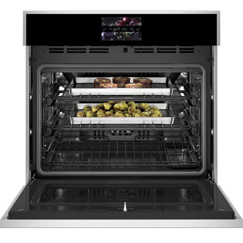 30" Monogram 5.0 Cu. Ft. Minimalist Collection Electric Convection Single Wall Oven - ZTSX1DSSNSS