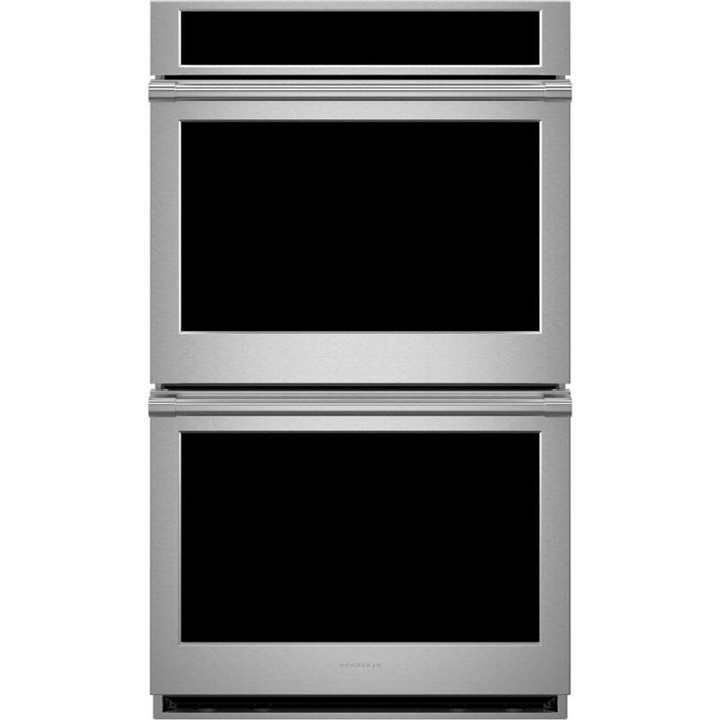 30" Monogram 10.0 Cu. Ft. Statement Collection Electric Convection Double Wall Oven - ZTDX1DPSNSS