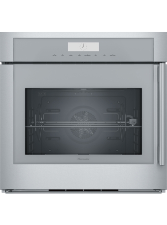 30" Thermador Masterpiece Series Single Built-In Oven, Left Side Swing Door - MED301LWS