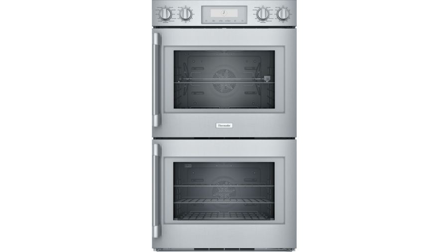 30" Thermador Professional  Series Double Wall Oven Right-Side Swing Door - POD302RW