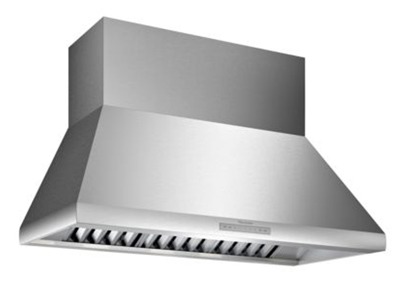 48" Thermador Professional Chimney Wall Hood, Optional Blower - HPCN48WS