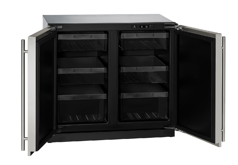 36" U-Line Modular 3000 Series Solid Door Compact Refrigerator Refrigerator - U3036RRS00B