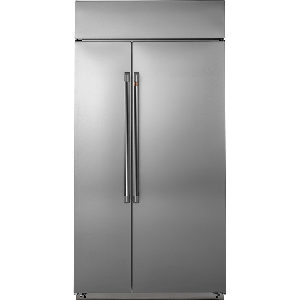 48" Café Built In Side by Side Refrigerator in Stainless Steel - CSB48WP2NS1
