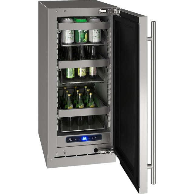 15" U-Line 5 Class Series Compact Refrigerator - UHRE515SG01A