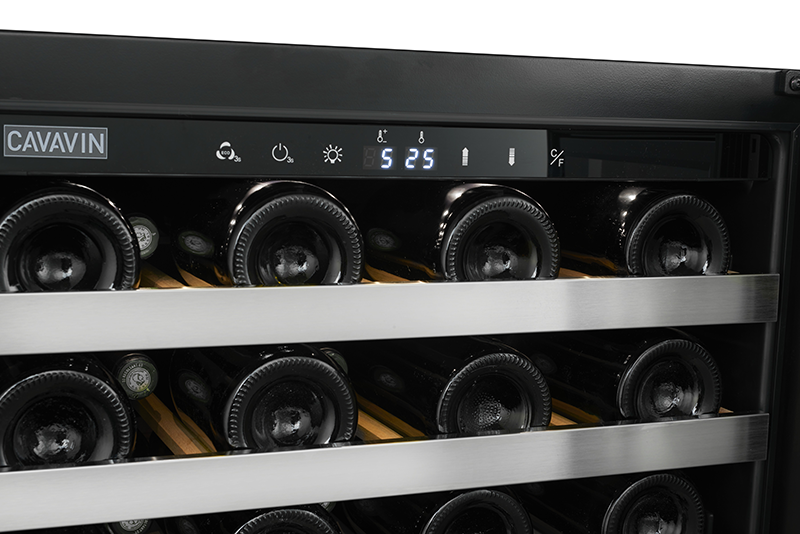 24" Cavavin Vinoa Collection Built-In Or Freestanding Wine Cellar With Anti UV Door - V-048WSZ