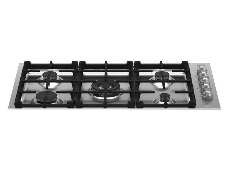 36" Bertazzoni Master Series Drop-in Gas Cooktop With 5 Burners - MAST365QXE