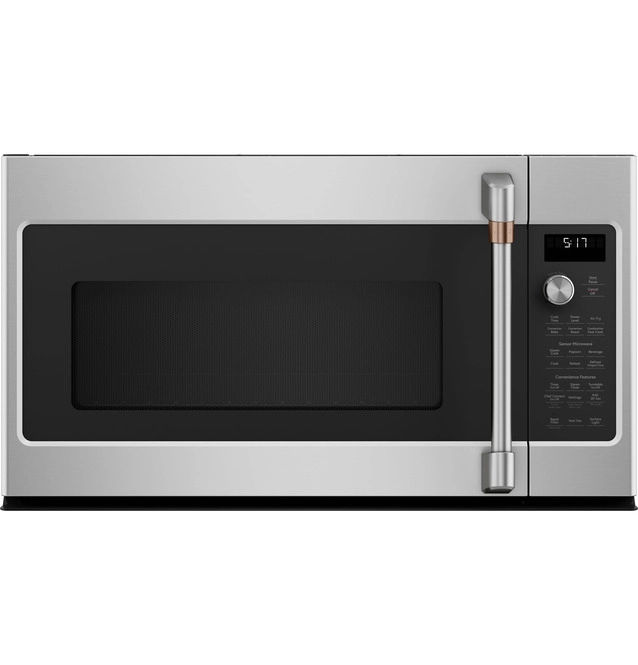 30" Café 1.7 Cu. Ft. Convection Over-the-Range Microwave Oven - CVM517P2RS1