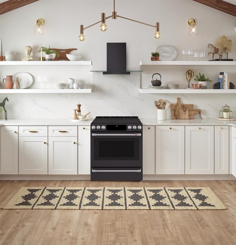 30" Café Wall-Mount Glass Canopy Chimney Hood - CVW73013MDS