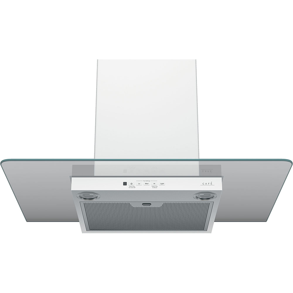 30" Café Wall-Mount Glass Canopy Chimney Hood - CVW73014MWM