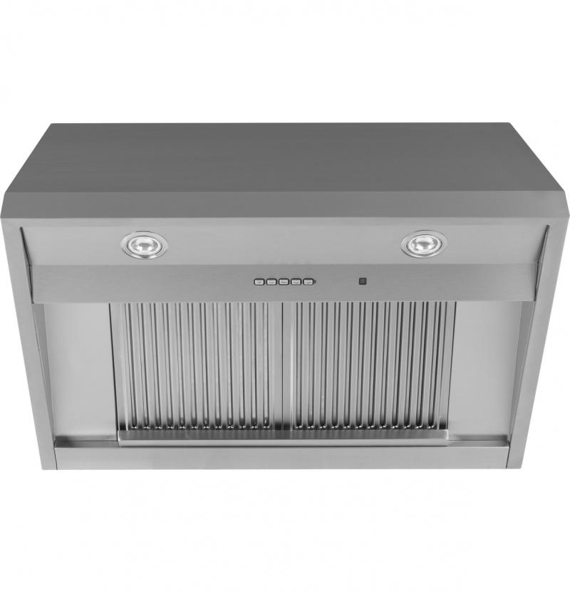 36" Café Commercial Wall Mount Range Hood In Stainless Steel - UVW93642PSS