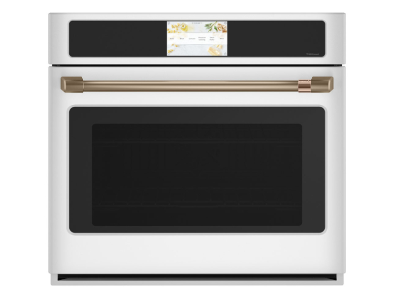 30" Café 5.0 Cu. Ft. Built-In Convection Single Wall Oven In Matte White - CTS90DP4NW2