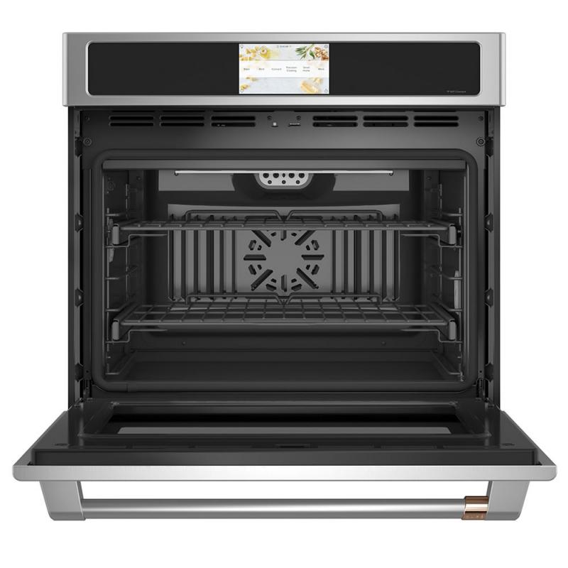 30" Café 5.0 Cu. Ft. Built-In Convection Single Wall Oven In Stainless Steel - CTS90DP2NS1