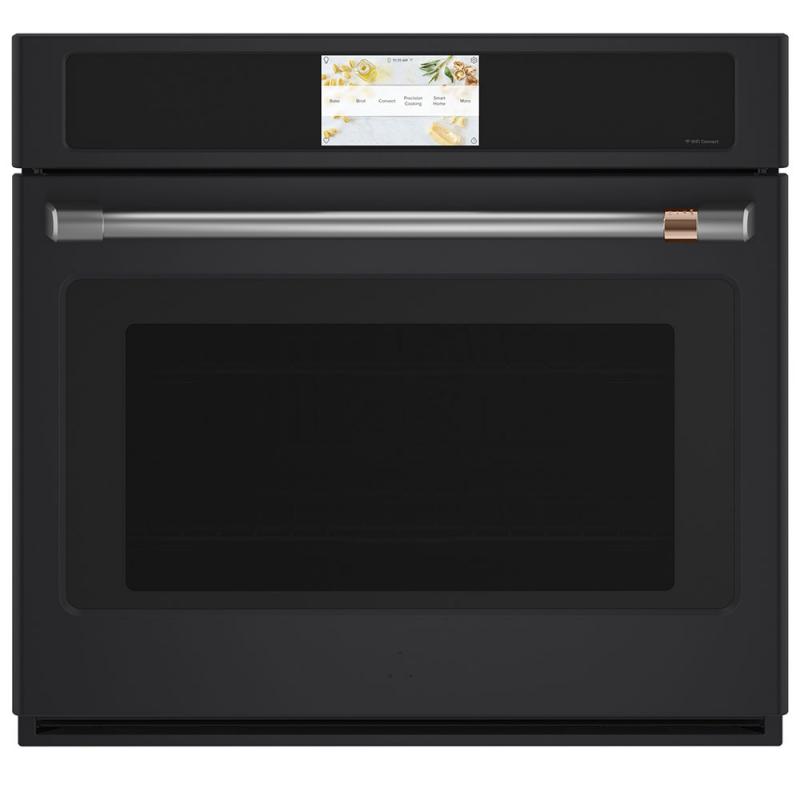 30" Café 5.0 Cu. Ft. Built-In Convection Single Wall Oven In Matte Black - CTS90DP3ND1