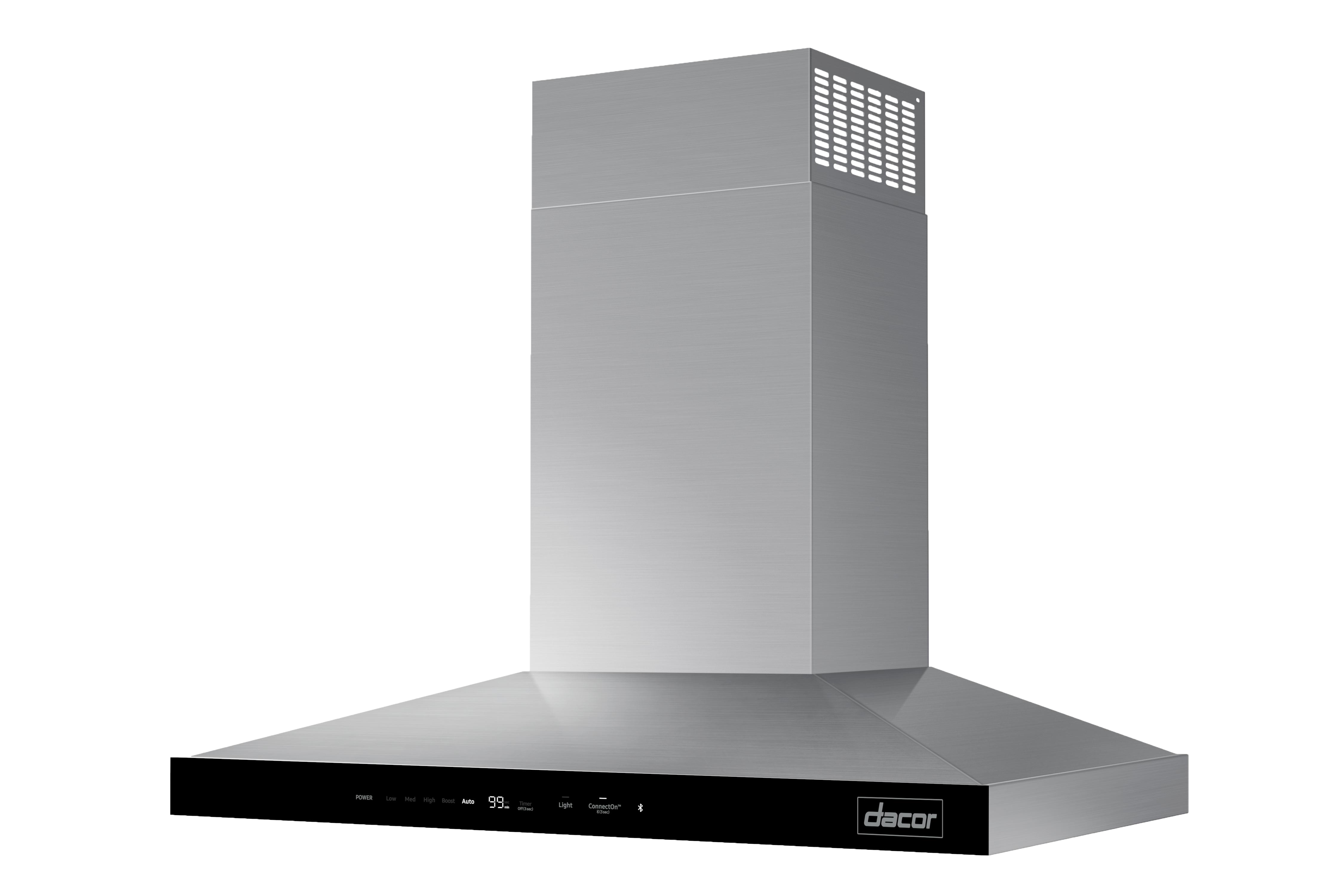 36" Dacor Chimney Wall Hood In Silver Stainless Steel - DHD36M700WS