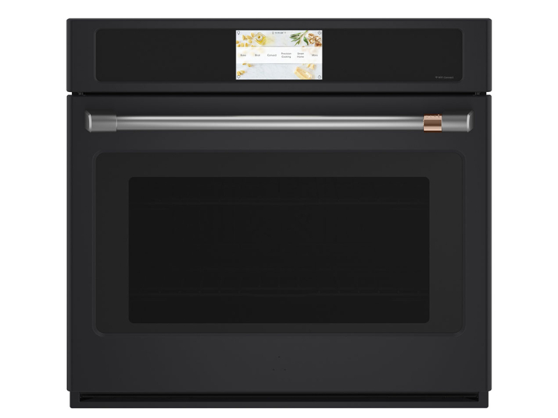 30" Café 5.0 Cu. Ft. Built-In Convection Single Wall Oven In Matte Black - CTS90DP3ND1