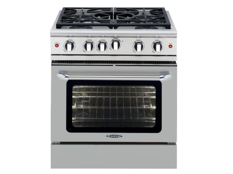 30" Capital 4.9 Cu. Ft. Precision Series Freestanding Gas Range with 5 Sealed Burner - MCR305-N