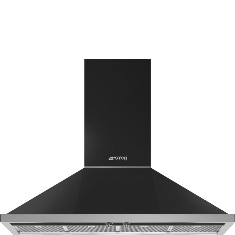 48" SMEG Portofino Wall Mount Chimney Hood - KPF48UAN
