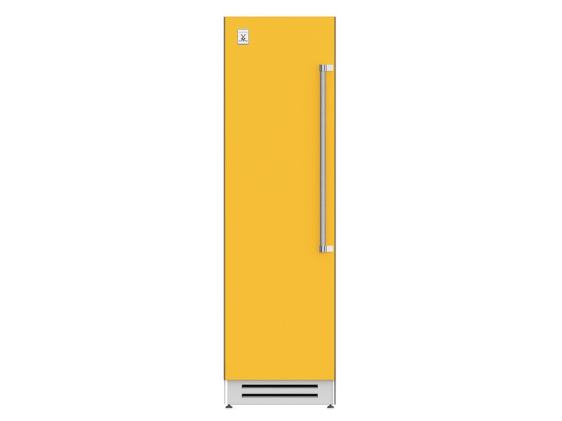 24" Hestan KFC Series Left-Hinge Column Freezer in Sol - KFCL24-YW