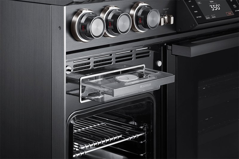 48" Dacor Pro Dual-Fuel Steam Range with Griddle - DOP48M96DPM