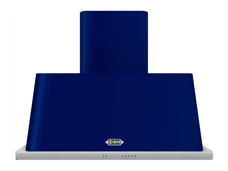 36" ILVE Majestic Wall Mount Convertible Range Hood in  Blue  - UAM90MB