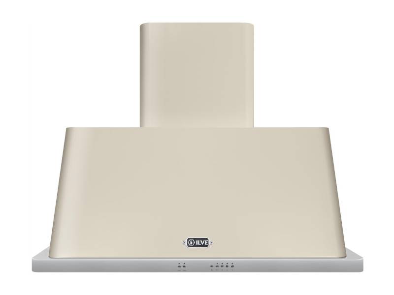 36" ILVE Majestic Wall Mount Convertible Range Hood in Antique White - UAM90AW