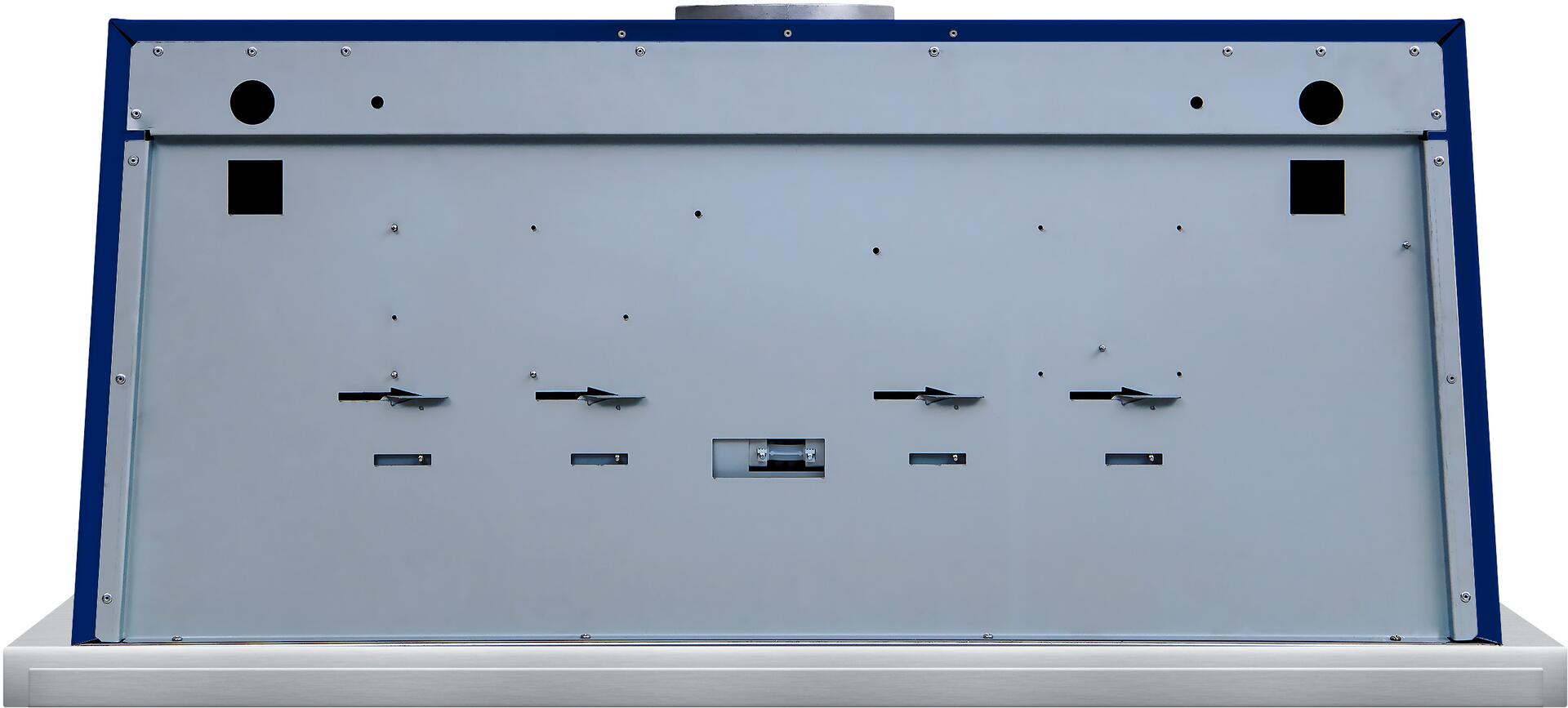 40" ILVE Majestic  Wall Mount Convertible Range Hood in Blue - UAM100MB