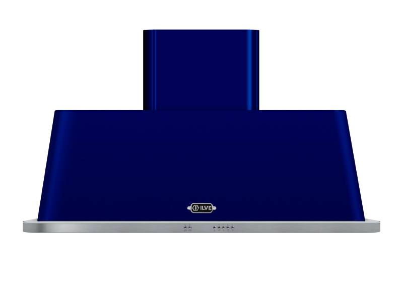 48" ILVE Majestic  Wall Mount Convertible Range Hood in Blue - UAM120MB