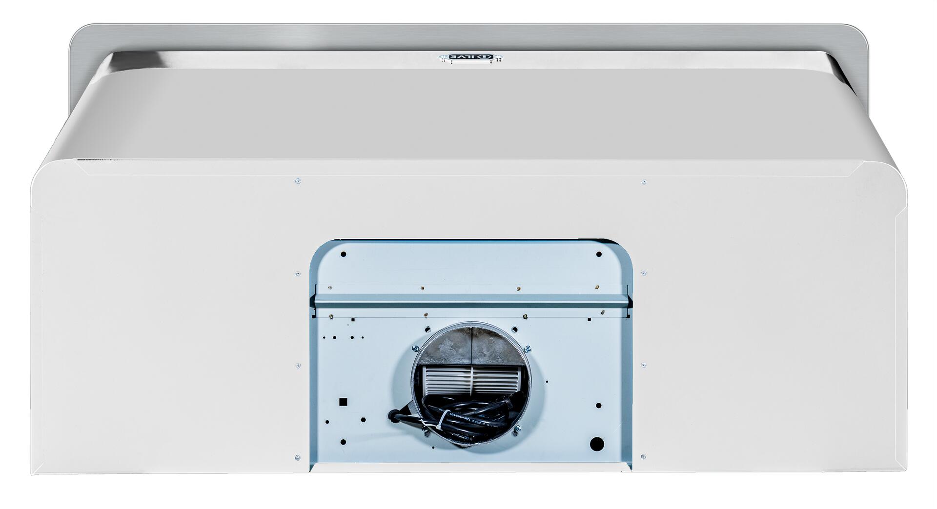 48" ILVE Majestic  Wall Mount Convertible Range Hood in White  - UAM120WH