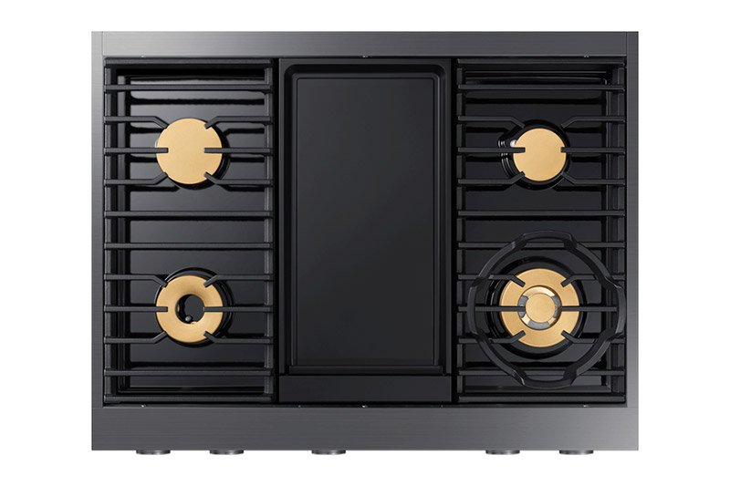 36" Dacor Liquid Propane Rangetop with Griddle - DTT36M974PM