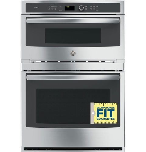 30" GE Profile Built-In Combination Convection Microwave/ True European Convection Oven - PT7800SHSS