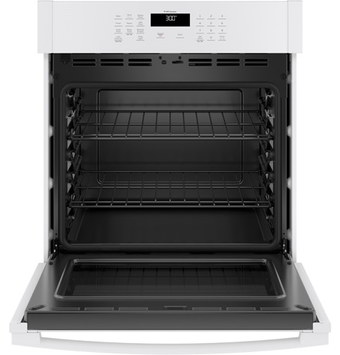 27" GE 4.3 Cu. Ft. Electric Self-Cleaning Single Wall Oven - JKS3000DNWW