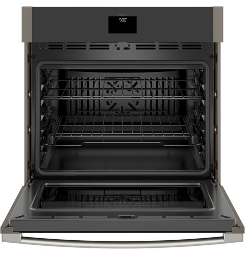 30" GE 5.0 Cu. Ft. Electric Convection Self-Cleaning Single Wall Oven - JTS5000ENES