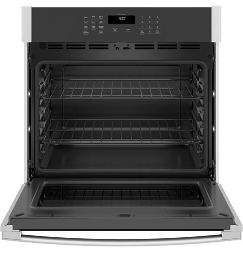 30" GE 5.0 Cu. Ft. Electric Self-Cleaning Single Wall Oven - JTS3000SNSS