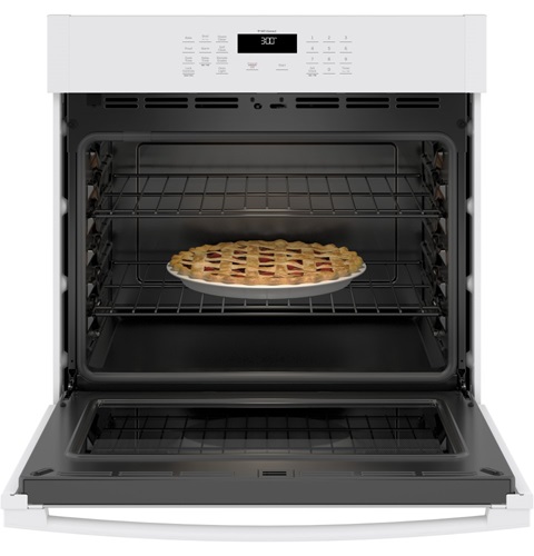 30" GE 5.0 Cu. Ft. Electric Self-Cleaning Single Wall Oven - JTS3000DNWW
