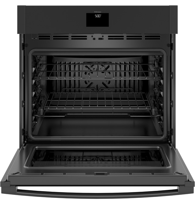 30" GE 5.0 Cu. Ft. Smart Built-In Self-Clean Convection Single Wall Oven - JTS5000DNBB