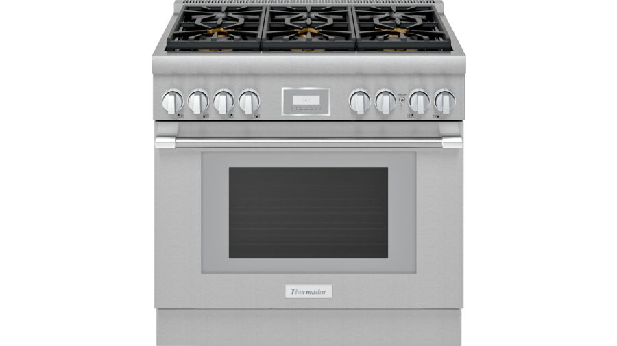 36" Thermador Professional Series Pro Harmony Standard Depth All Gas Range - PRG366WH
