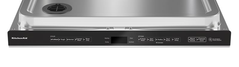 24" KitchenAid 44 dBA Dishwasher with FreeFlex Third Rack and LED Interior Lighting - KDPM804KPS