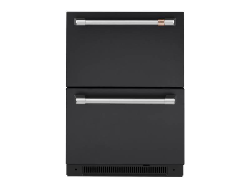 24" Café  5.7 Cu. Ft. Built-In Dual-Drawer Refrigerator - CDE06RP3ND1